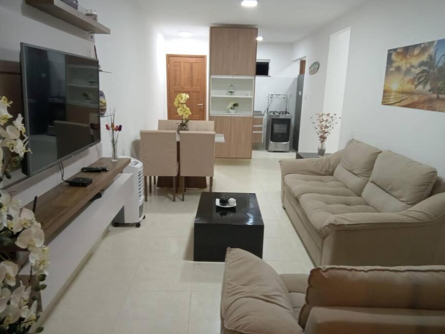 Apartamento Em Frente Ao Mar Ilheus Bagian luar foto